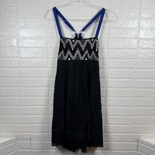 Anthropologie LEIFNOTES Women's Size 6 Sleeveless Cutout Back Dress Pockets