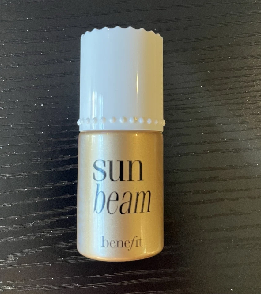 Iluminador Benefit Cosmetics Sun Beam bronce dorado tez tamaño completo nuevo Foto 2 de 2