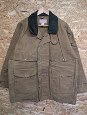 Giacca stile Filson 61 grande 42 uomo USA panno di latta cerato caccia cappotto Mackinaw