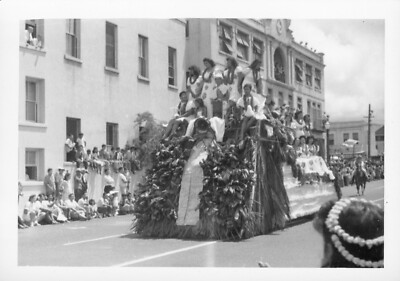  1948 Honolulu Hawaii Kam Day Parade photo King's ? Float