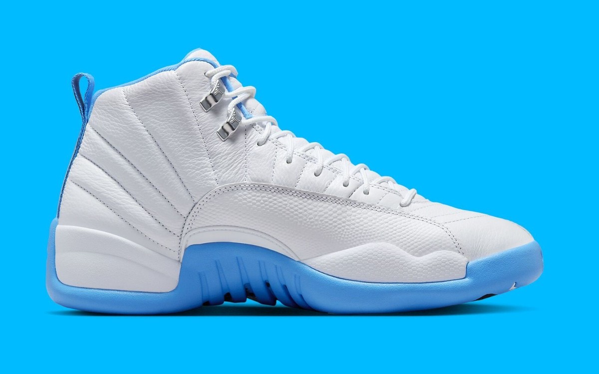 Nike Air Jordan 12 Retro Melo Men's White Sports Sneaker