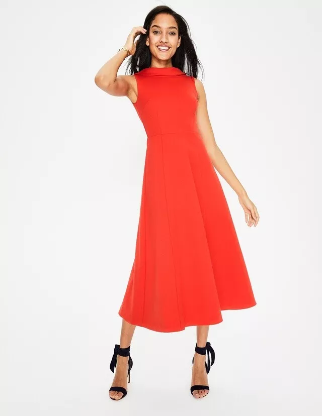 Boden aria ponte midi dress hotsell