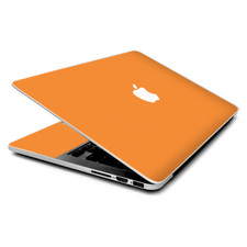 Skin Wrap for MacBook Pro 15 inch Retina, Solid Orange
