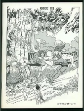 Rocket's Blast-Comicollector ~ No. 113 ~ RC Harvey Cover ~ 1974 NM- 