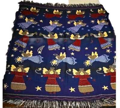 Crown Crafts Angels with Halo's Throw blanket 48''x 62''