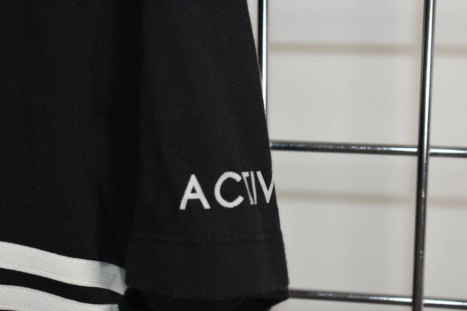 CAMISA POLO HOMBRE ARMANI COLLEZIONI Negra Mezcla ALGODÓN TALLA X-Grande EN OFERTA Foto 3 de 4