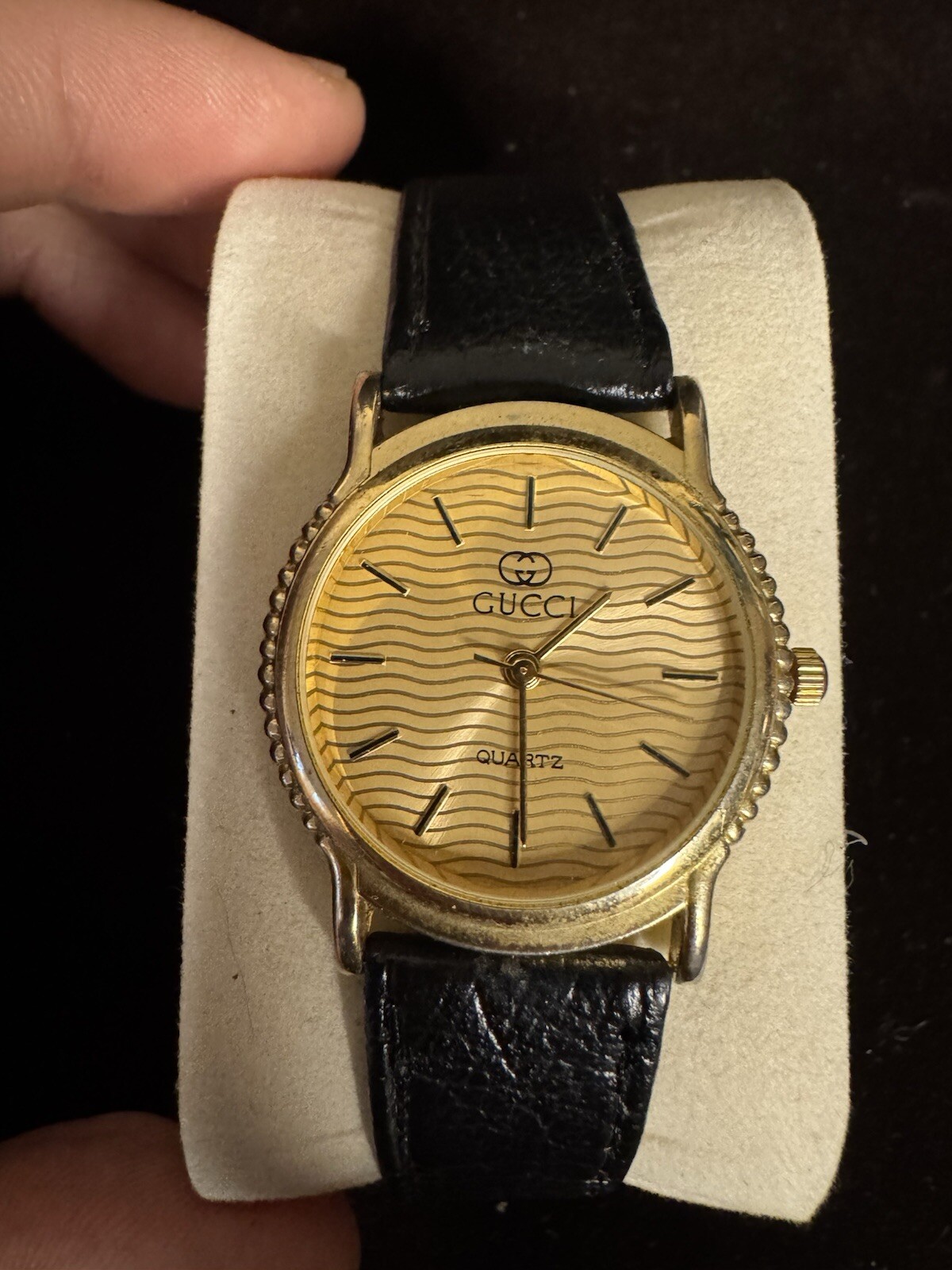 Vintage Gucci Swiss Made Gold Quartz Watch