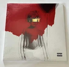 Rihanna - ANTI Vinyl 2LP Red Opaque Colored Record Limited uDiscover New/Sealed
