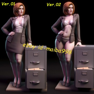 Dana Scully 3D Print Garage Kit Figure Model Kit Unpainted Unassembled GK
