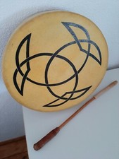 Indiański bęben szamanski z ciosą, 30 cm, świetny dźwięk, wysokiej jakości, NOWY