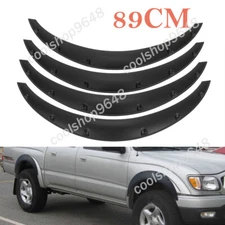 For Toyota Tacoma Extended Fender Flares Wide Body Wheel Arches Body Kits Black