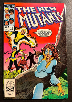 NEW MUTANTS 13 KEY ISSUE 1st app CYPHER Doug Ramsey Vol 1 Marvel Comics 1984