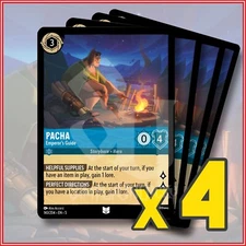 Disney Lorcana: 2024 Pacha Emperor's Guide 143/204 x4 | Uncommon