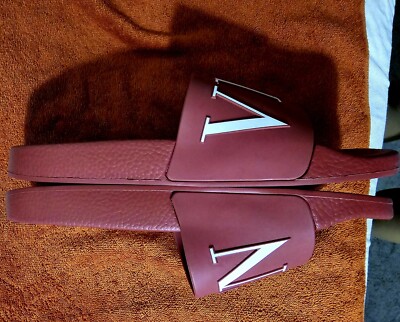 Valentino Garavani Logo Pool Slide Sandals Size 9 New! Valentino Garavani  main image 4