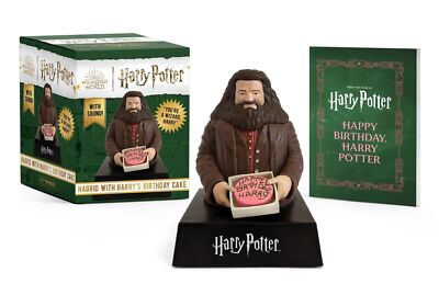 Harry Potter: Hagrid with Harry s Birthday Cake Book plus Mini Film Book NEW