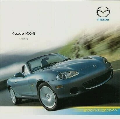Mazda MX-5 Arctic Limited Edition 2004 UK Market Sales Brochure 1.6i & 1.8i