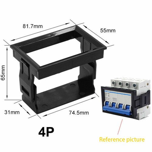 1P-4P Pole Circuit Breaker Panel Mounting Buckle Air switch Snap-on Bracket - Picture 7 of 7