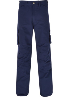 Trojan Navy Ripstop Hose Multi-Pocket Arbeitshose Kniepolsterfertig Handwerker