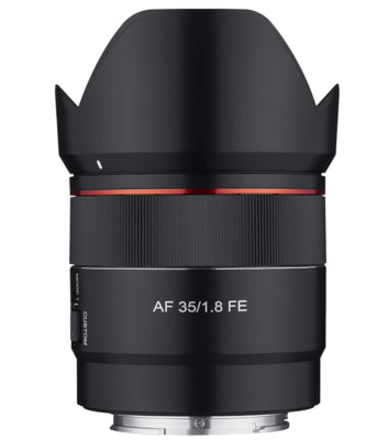 Samyang 35mm F1.8 Auto Focus Compact Full Frame Lens Sony e mount SYIO3518-E