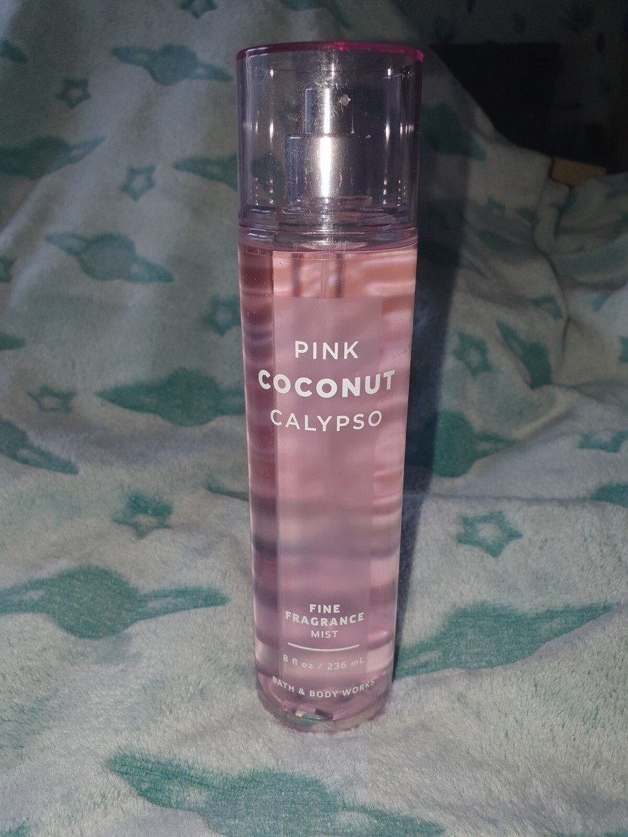 Coconut Calypso Pink Coconut Spray Bath Body Works RARE Pink
