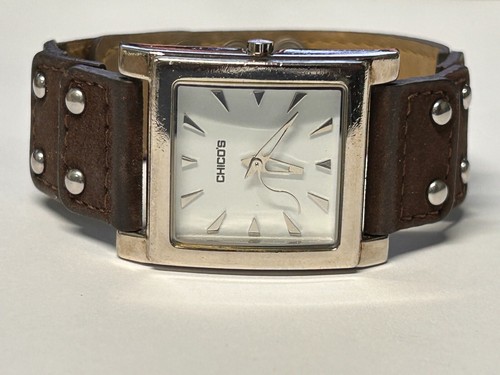 Working Ladies Silver Chico's Quartz Watch AX - Picture 9 of 9
