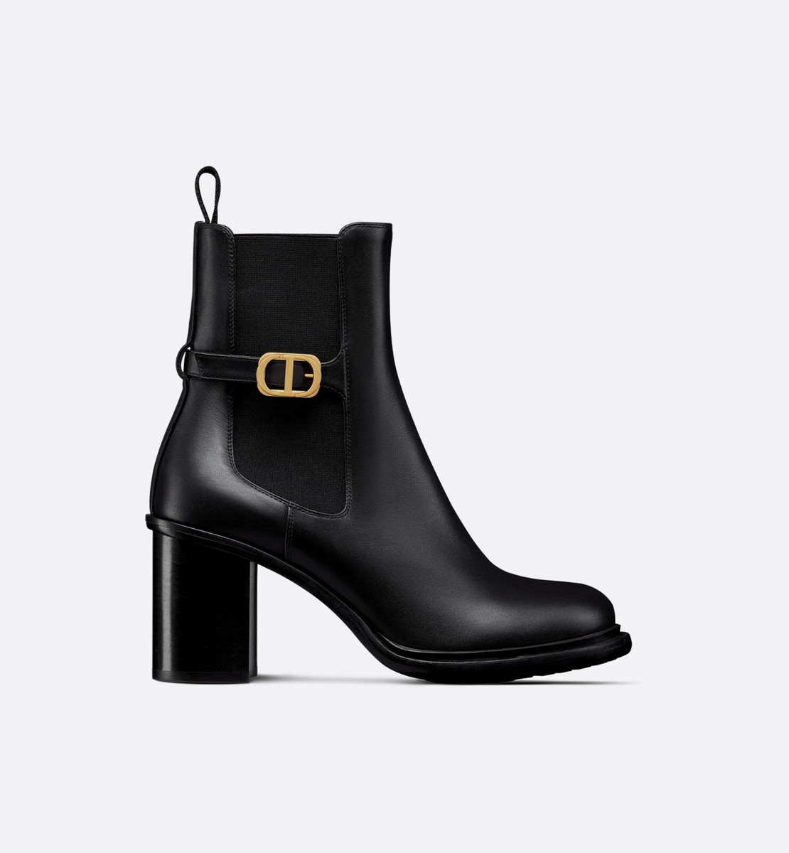 【DIOR】30 MONTAIGNE ANKLE BOOTS Dior 30 Montaigne Heeled Ankle Boots Women's 36/6US Black