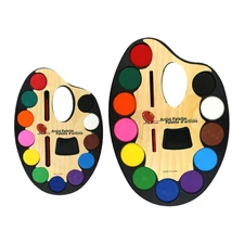 12-Color Travel Watercolor Set Paint Palette Watercolor Paint Set Art Supplies