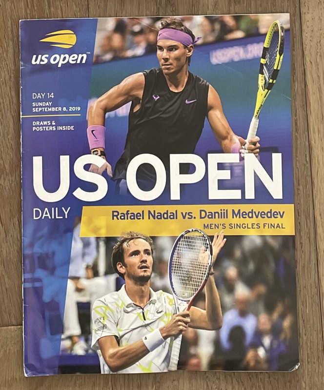 2019 US OPEN Tennis Championships Daily~ Brand New~collectible~rare