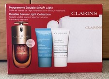 Clarins Double Serum Light Texture (30ml) & Minis Collection Gift Set. BNIB.