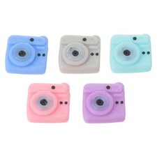 5PCS Mini Cameras for Doll Accessories - Miniature Camera Ornament Dollhouse