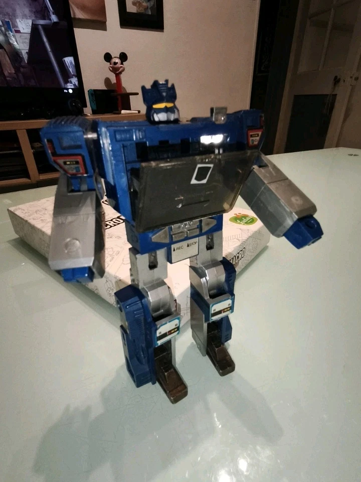 TRANSFORMERS Soundwave Walkman Cassette 1983 Vintage Takara Hasbro - Photo 3/4