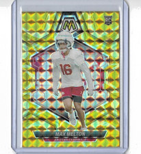 2024 Panini Mosaic Max Melton Yellow Reactive Mosaic RC #343 Arizona Cardinals