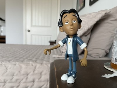 VTG 2001 Viacom Jimmy Neutron Nick Dean Action Figure Toy 6'' 11/25/25 M
