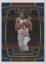 2021-22 Panini Select Concourse Blue Prizm Dalano Banton #91 k6j