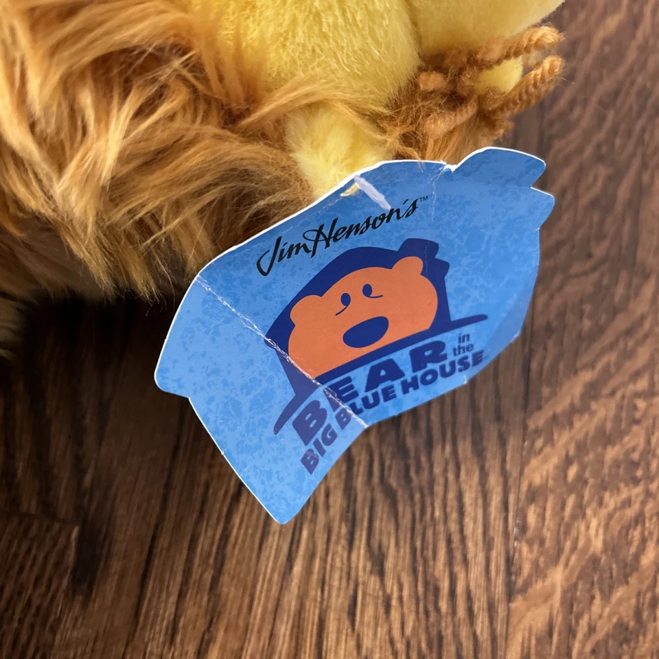 Disney Jim Henson Exclusive Bear In The Big Blue House 18” Backpack Plush Rare - Image 4 of 4