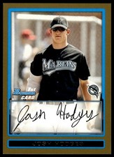 2009 Bowman Draft Picks & Prospects Josh Hodges #BDPP5 Prospects Gold