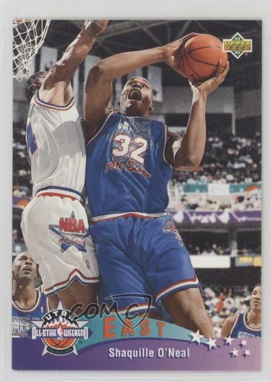 1992-93 Upper Deck All-Star Shaquille O'Neal #424 Rookie RC HOF
