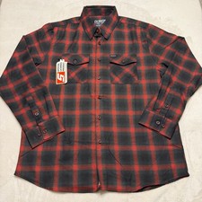 NWT Limited Edition Dixxon Snap On Tools Flannel Mens XL Rugged Workwear Garage