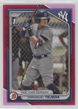 2024 Bowman Prospects Fuchsia Border /299 Enmanuel Tejeda #BP-103 e9p