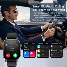 2026 Smart Health Watch for Men & Women – ECG & PPG Heart Rate Monitor – Fitness 4