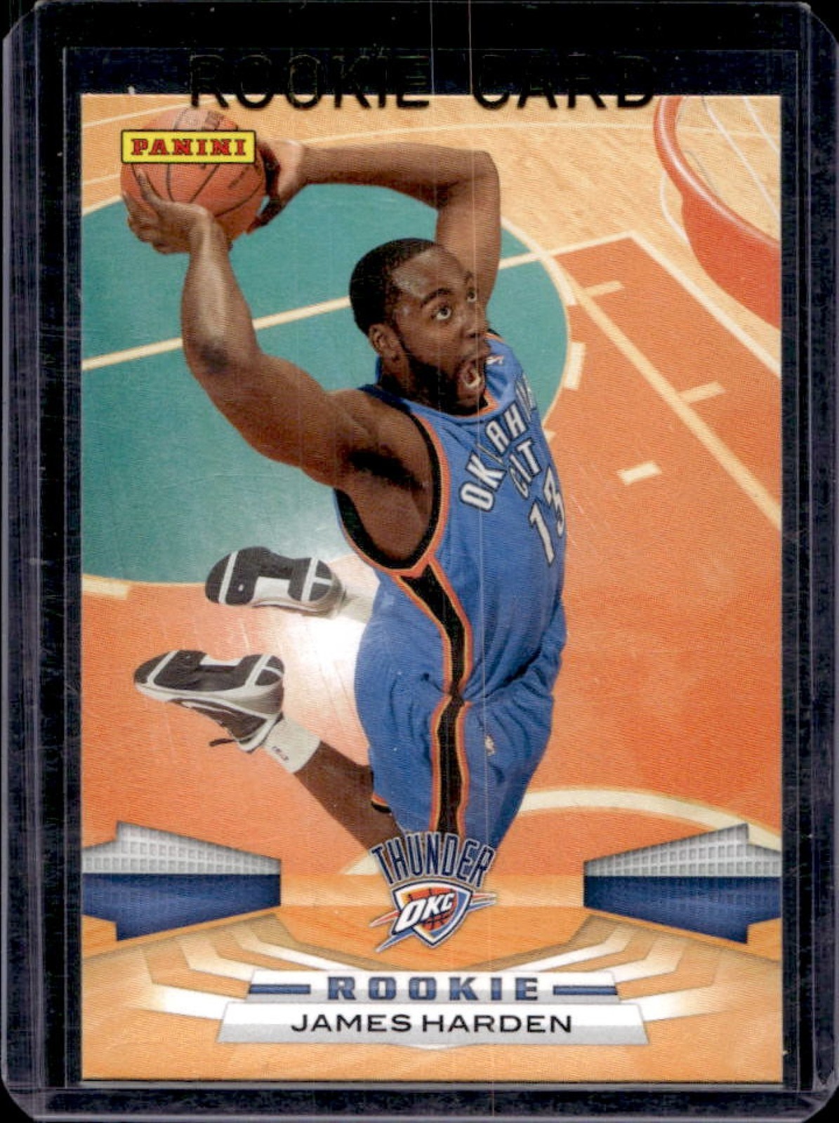 2009-10 Panini James Harden Rookie RC #303 Thunder