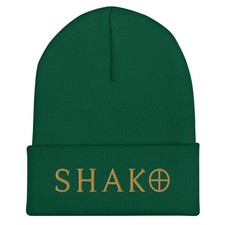 Gorro Shako bordado arlequín cresta Shako gorro diablo gorro