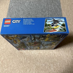 LEGO City 60067 Helicopter Thief Chase Unopened Set