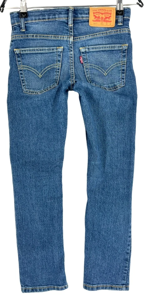 Jeans Slim Filles 511 Lévi'S Strauss & Co Taille 10 Ans W25 L26 - Photo 3/4