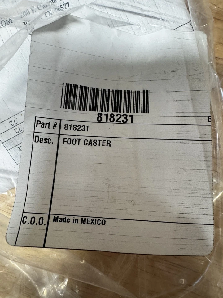 Pies giradores de aspiradora en seco húmedo Craftsman/Ridgid Foto 2 de 2