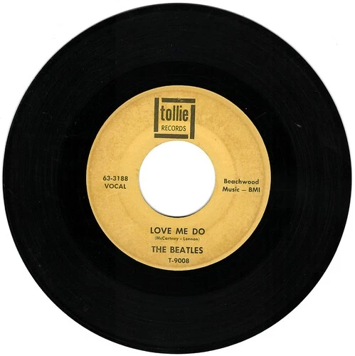 Pop 45 THE BEATLES Love Me Do P.S. I Love You Tollie HEAR!