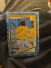 2025 Panini Donruss Rated Prospects Konnor Griffin Carolina Blue Laser/249