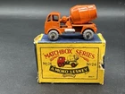 Vintage Lesney Matchbox #26 CEMENT TRUCK ORANGE Original Box COMPLETE