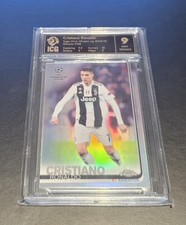 2018-19 Topps Chrome UEFA Champions League Silver Refractor Cristiano Ronaldo 
