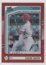 2024 Panini Donruss Rated Prospects Red 161/275 Chase Davis #104 0q3